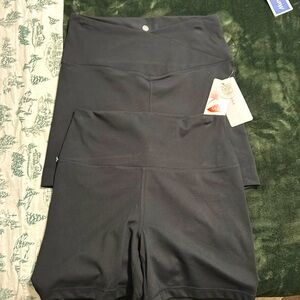 Yoga Licious Lycra Shorts 2 Pack